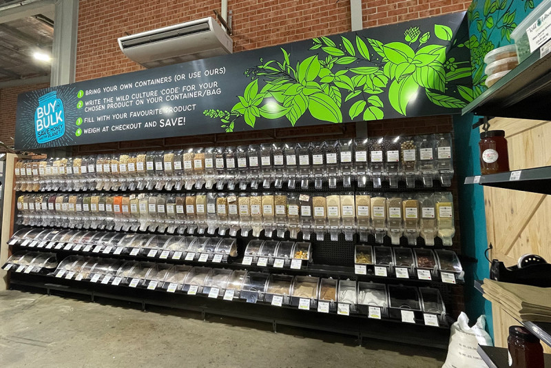 Bulk food displays